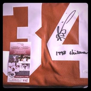 Signed Ricky Williams Jersey (JSA) (sold)